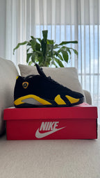 NK® Air JRDN 14 Retro "Thunder" "Black/Tour Yellow"