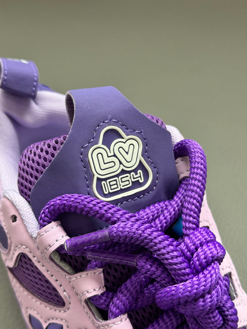 LV® Trainer Sneaker "Purple/Pink"