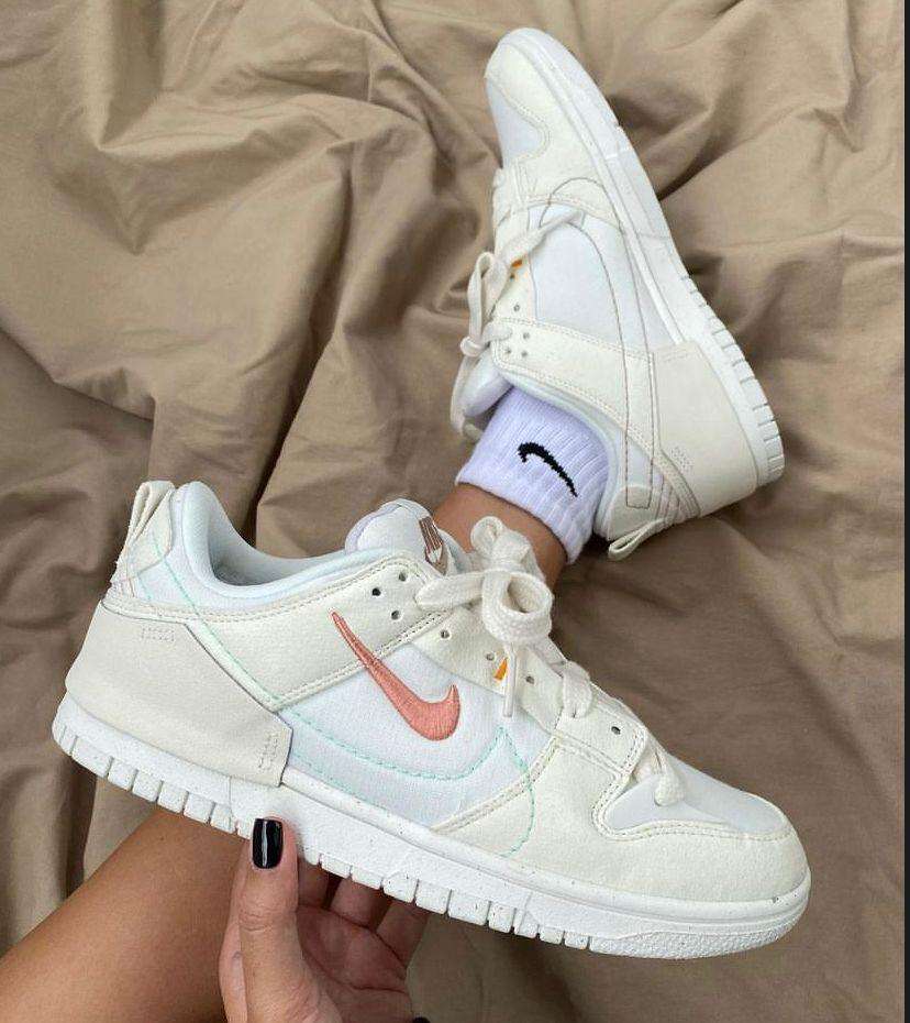 NK® Dunk Low Disrupt 2 "Sail/Light Madder Root"