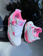 JRDN® Air Jrdn 4 Retro "White/Pink"