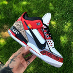 NK® Air Jrdn 3 Retro x Off-White "Fire Red"