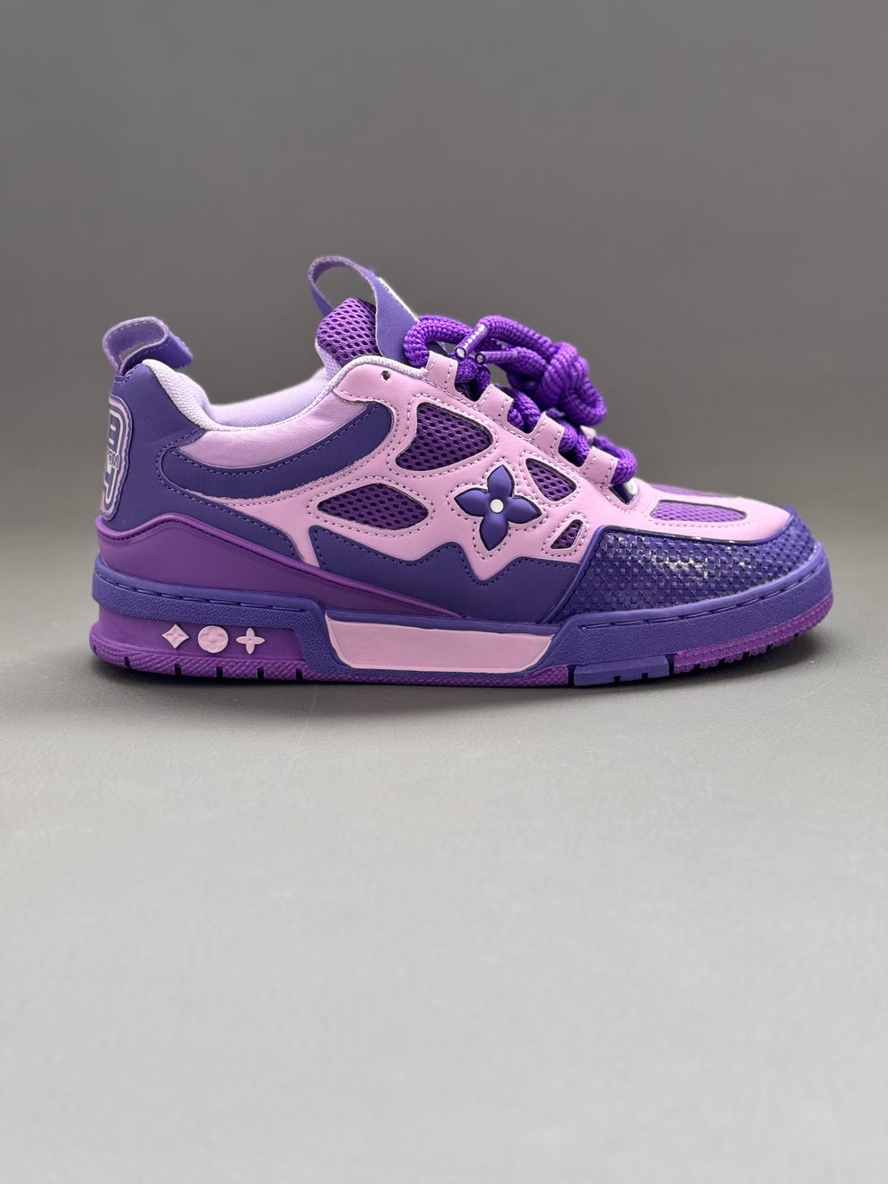 LV® Trainer Sneaker "Purple/Pink"