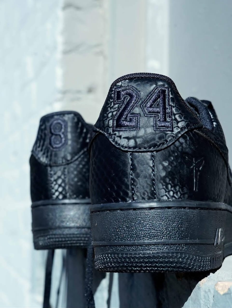NK® Kobe Bryant Air Force 1 Low "Black"