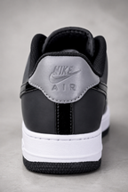 NK® Air Force 1 Low Patent Leather "Black/White"