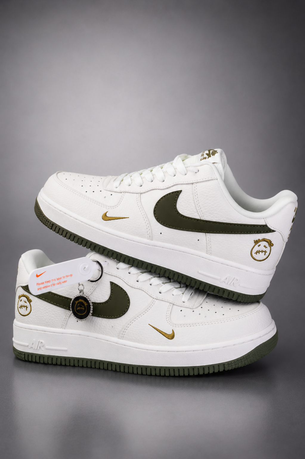 NK® Air Force 1 Low x Travis Scott "White/Olive"