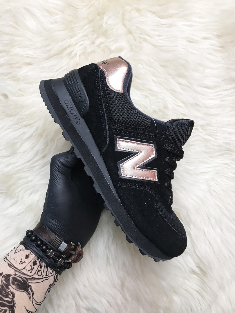 NB® 574 "Black / Rose Gold"