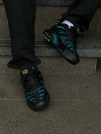 NK® Air Max Plus TN "Black/Neon Green/Teal"