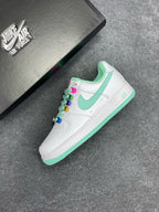 NK® Air Force 1 Low "White/Mint Rainbow"