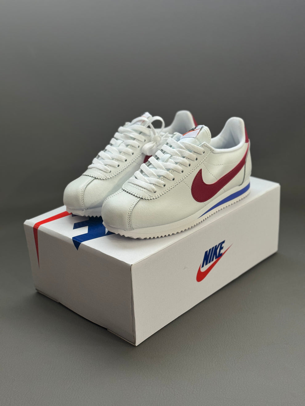NK® Cortez "White/Varsity Red/Varsity Royal"