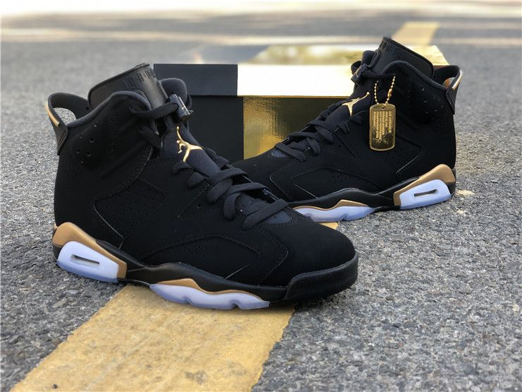 JRDN® 6 Retro DMP "Metallic Gold"