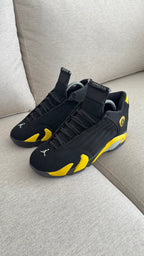 NK® Air JRDN 14 Retro "Thunder" "Black/Tour Yellow"