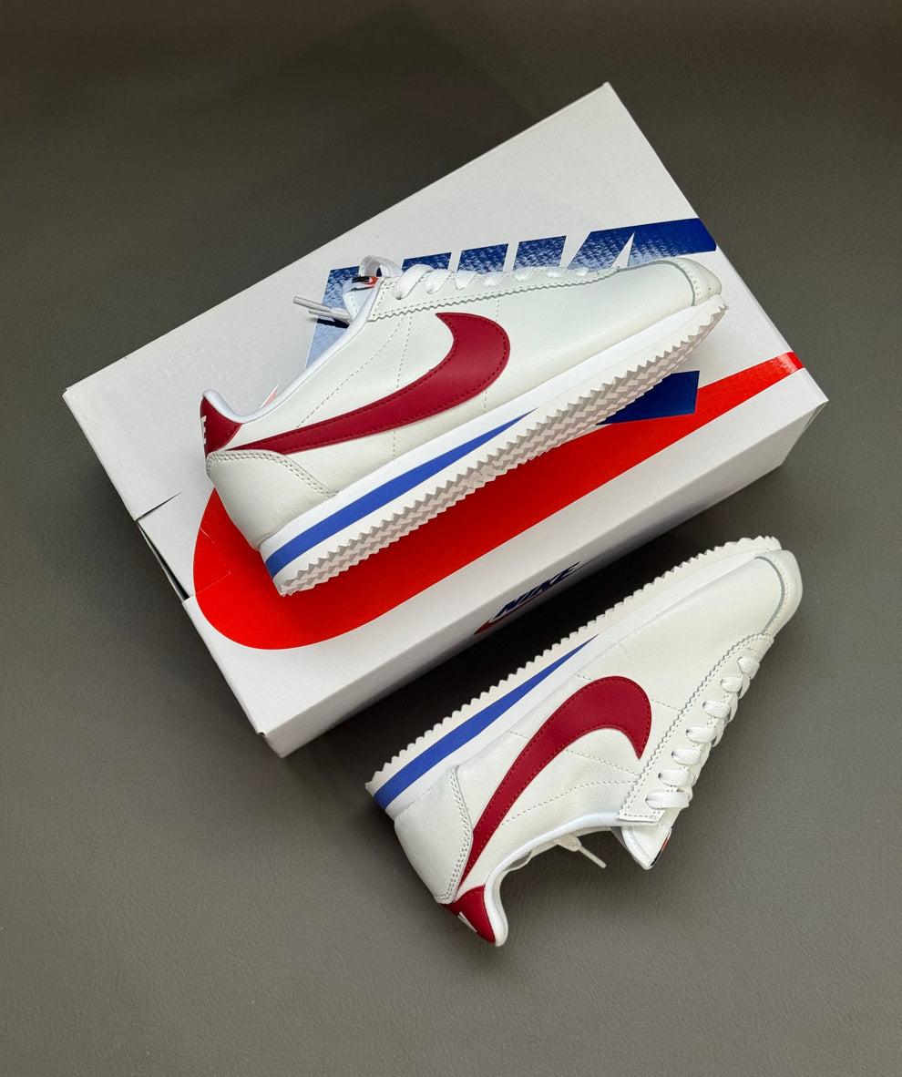 NK® Cortez "White/Varsity Red/Varsity Royal"