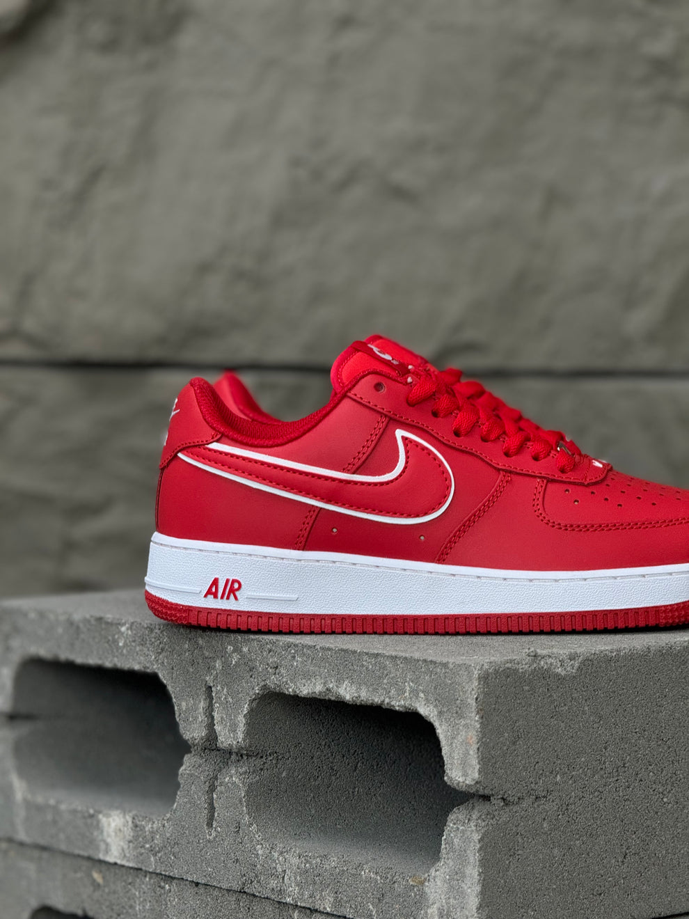 NK® Air Force 1 Low "University Red/White"