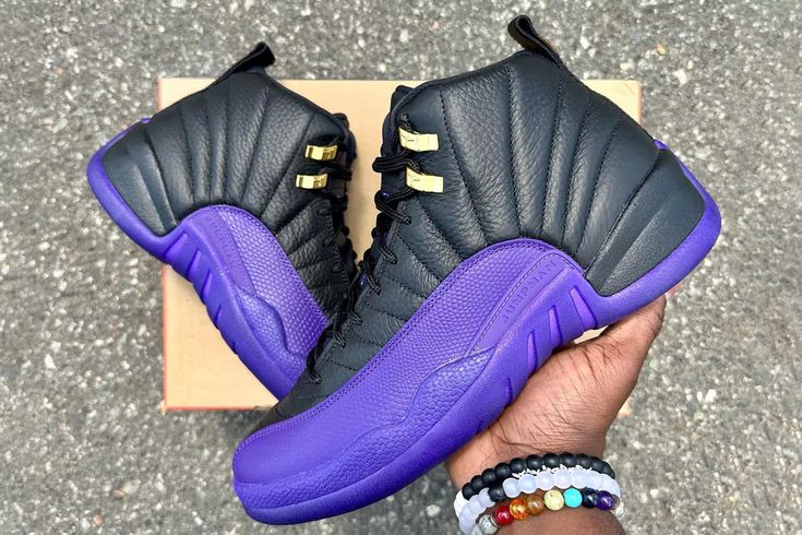 NK® Air JRDN 12 Retro "Field Purple/Black"