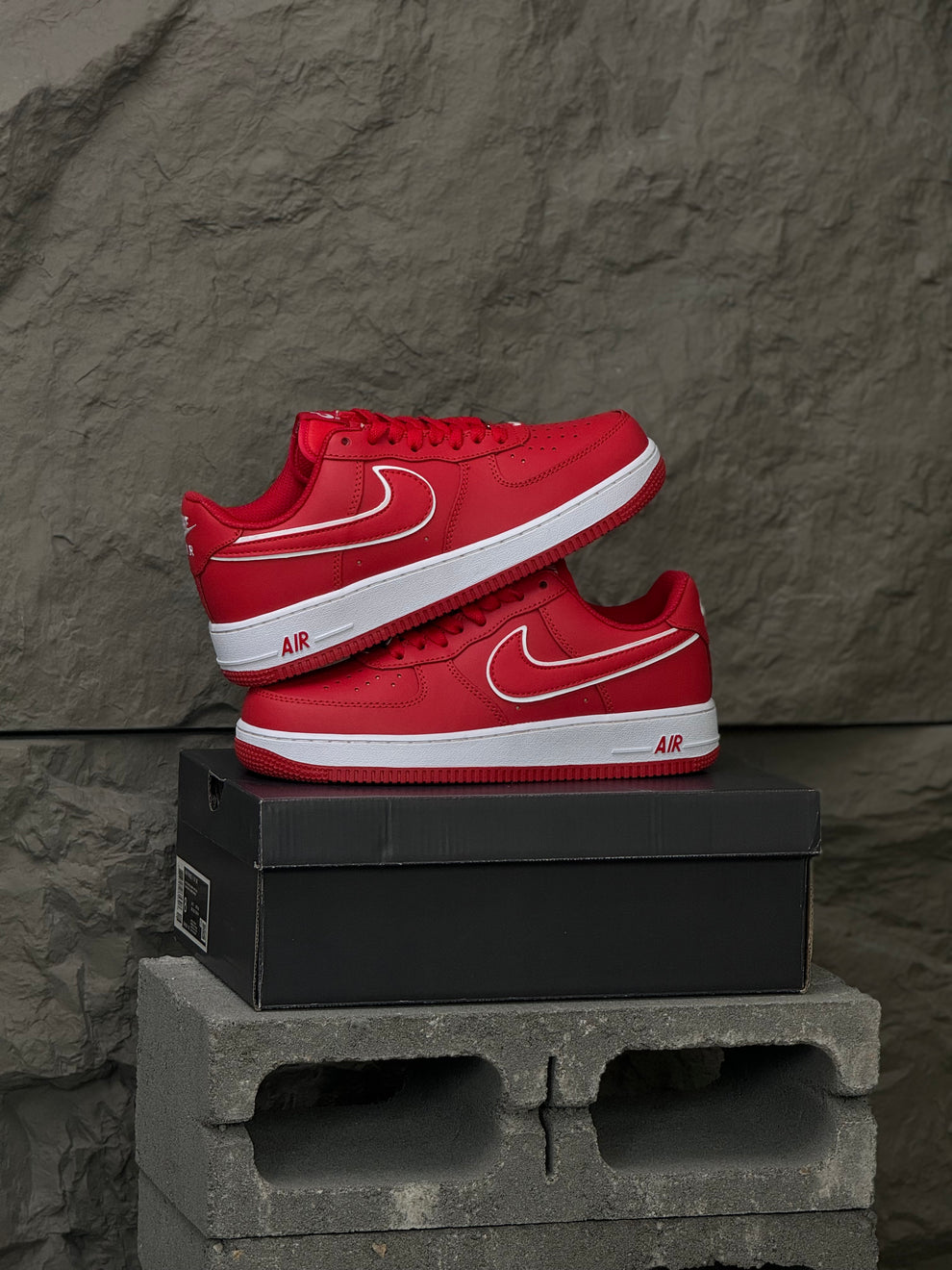 NK® Air Force 1 Low "University Red/White"