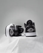 NK® Air Jrdn 1 Low "Black/White"