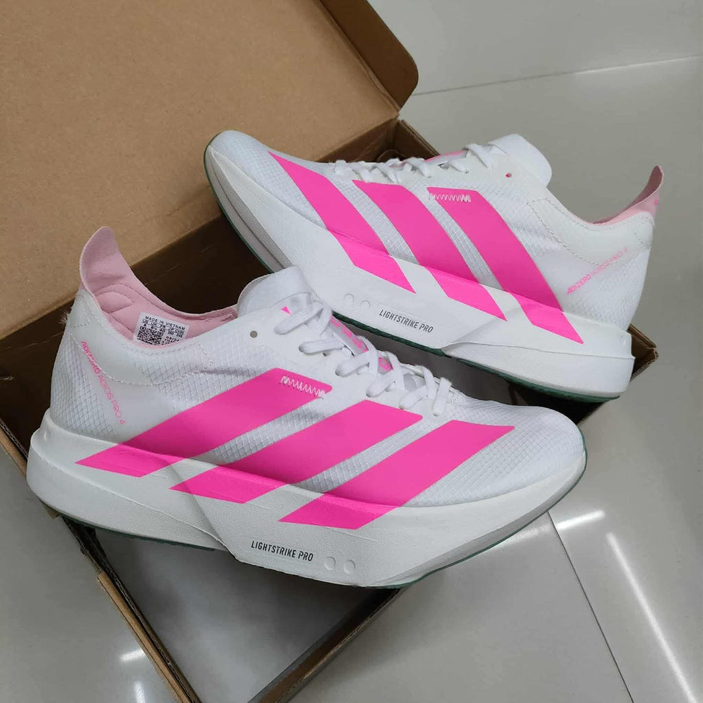 ADS® Adizero Adios Pro 4 "Cloud White / Lucid Pink"