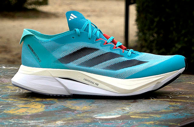 ADS® Adizero Boston 12 "Lucid Blue / Core Black"