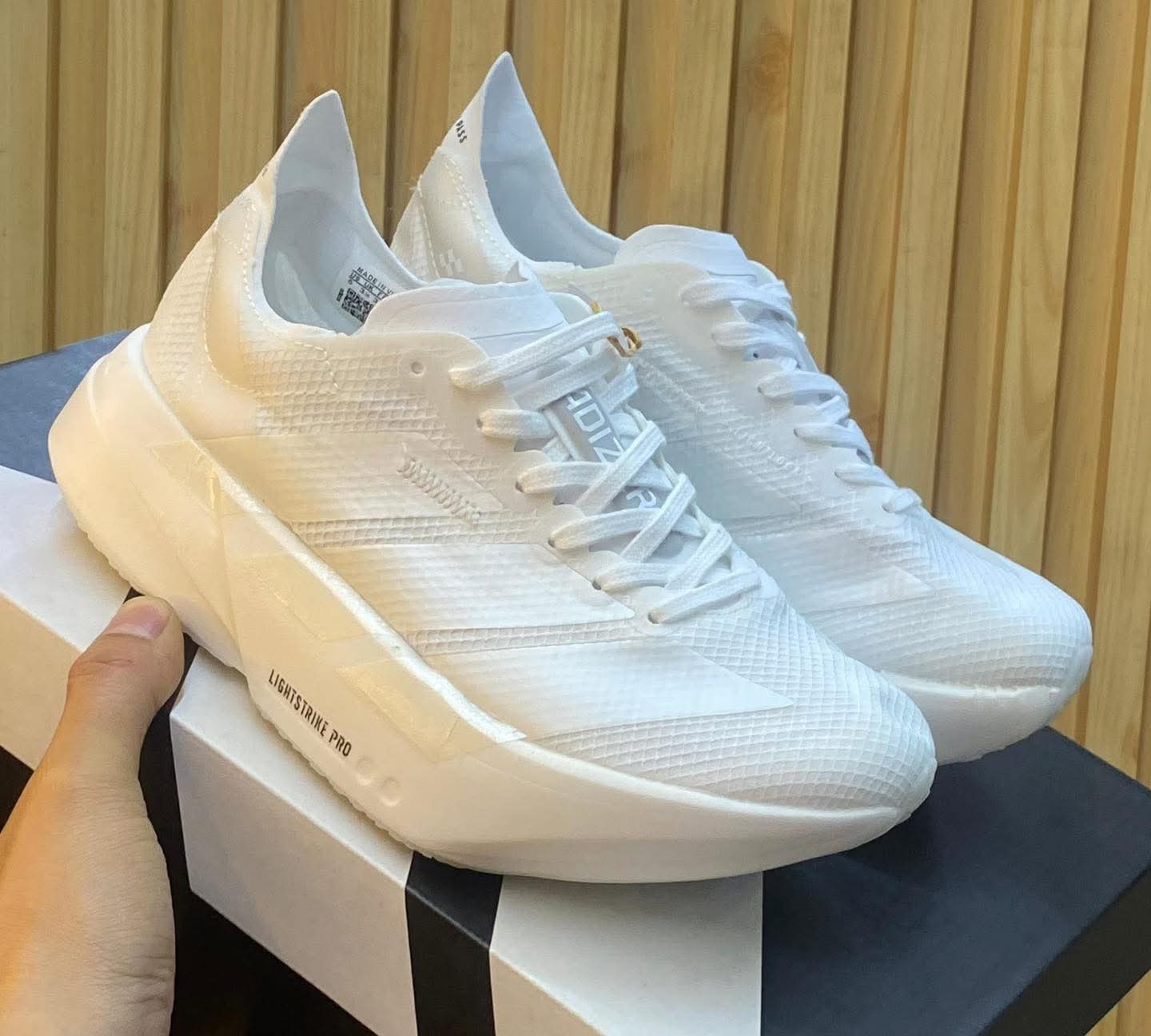 ADS® Adizero Adios Pro 4 "Triple White"