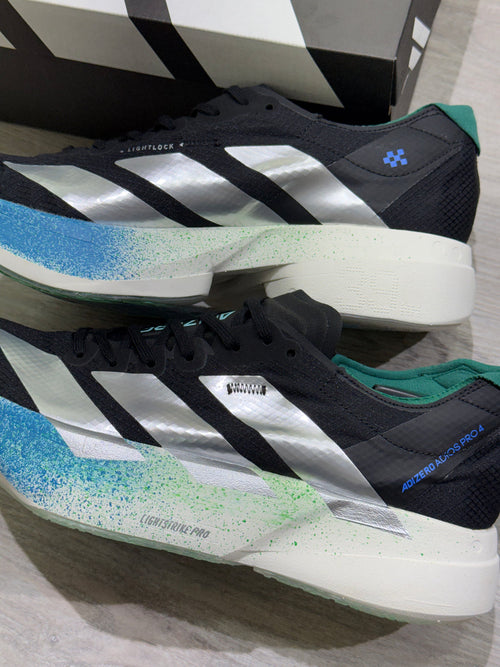 ADS® Adizero Adios Pro 4 "Core Black / Silver Metallic"