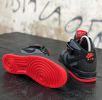 NK® Air Force 1 Mid "Black / Grey / Red"