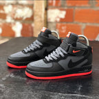 NK® Air Force 1 Mid "Black / Grey / Red"