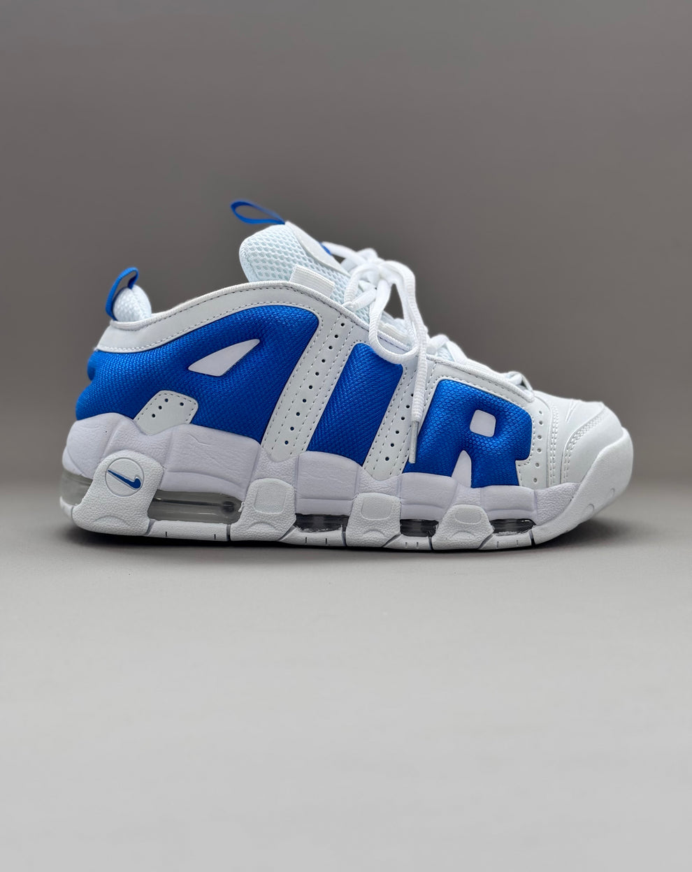 NK® Air More Uptempo "White / Blue"
