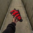 NK® Air More Uptempo "Black / Red"