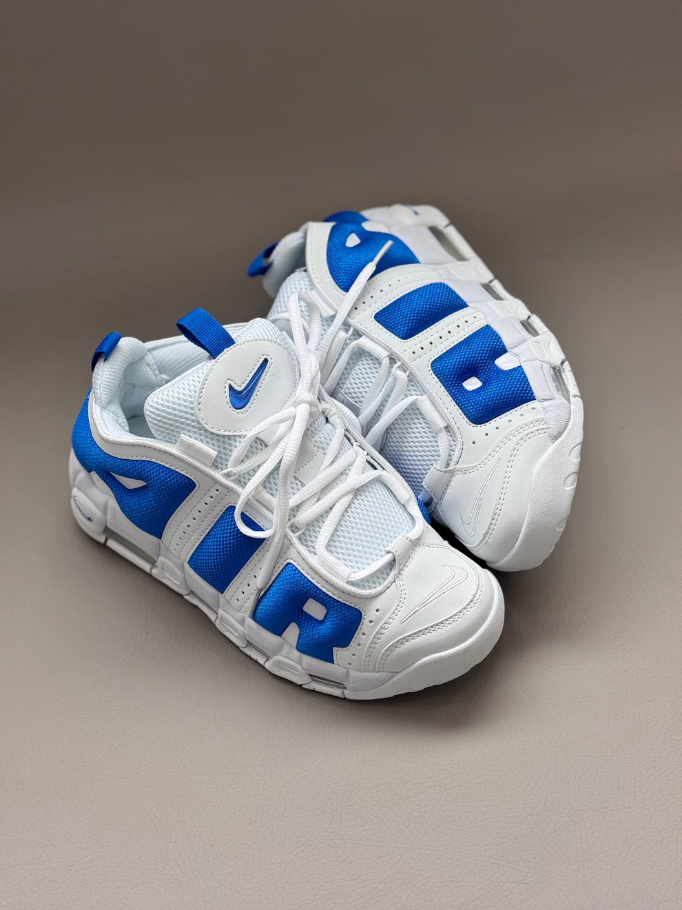 NK® Air More Uptempo "White / Blue"