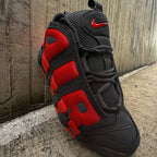 NK® Air More Uptempo "Black / Red"