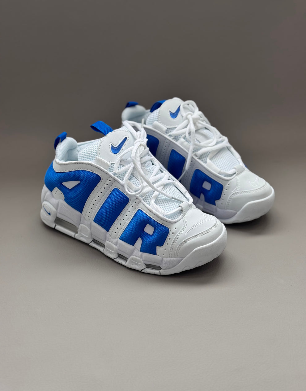 NK® Air More Uptempo "White / Blue"