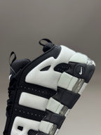 NK® Air More Uptempo "Black / White"