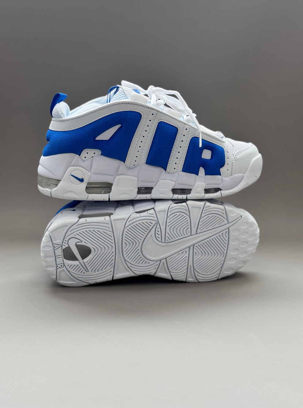 NK® Air More Uptempo "White / Blue"