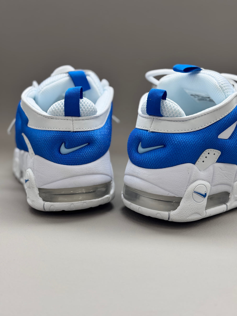 NK® Air More Uptempo "White / Blue"