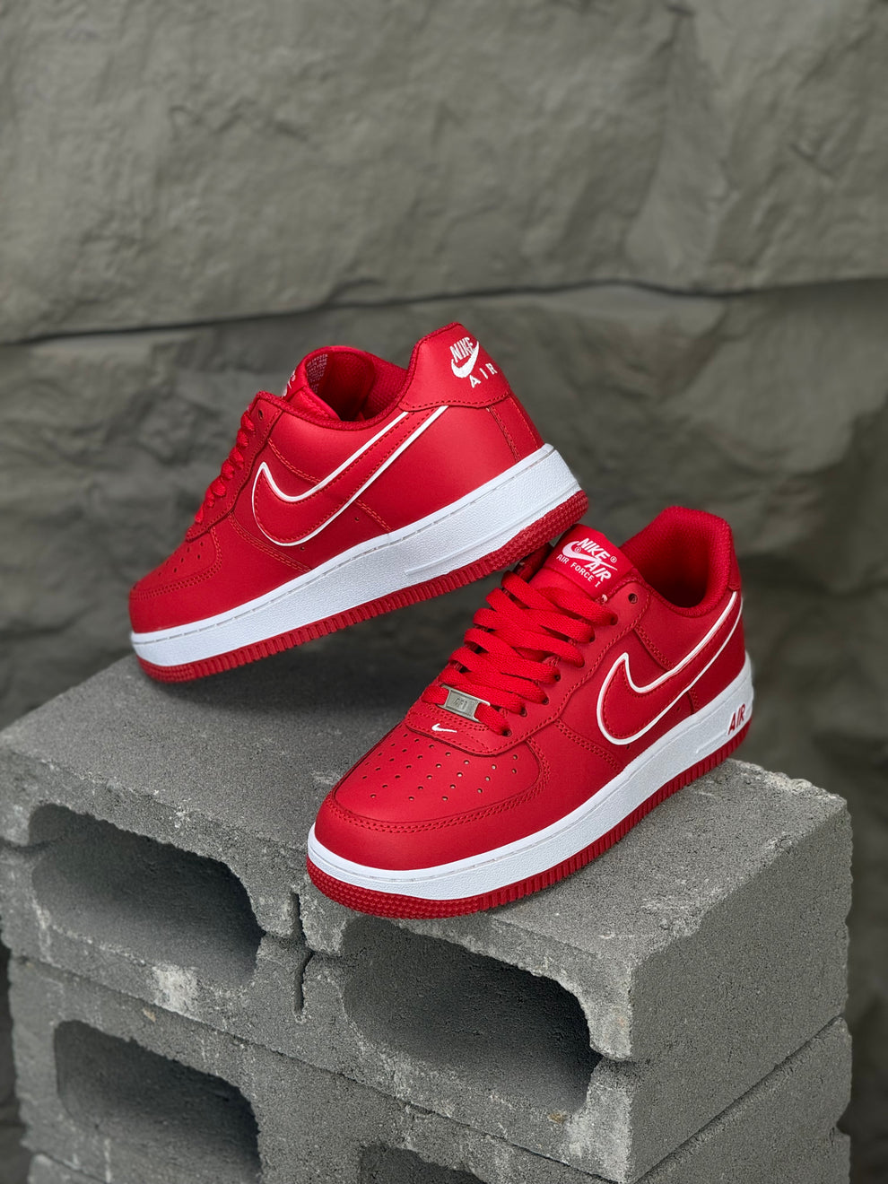 NK® Air Force 1 Low "University Red/White"