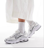 NK® Air Max Moto 2K "White Metallic Silver"