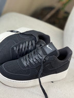 NK® Air Force 1 Low "Black White Suede"
