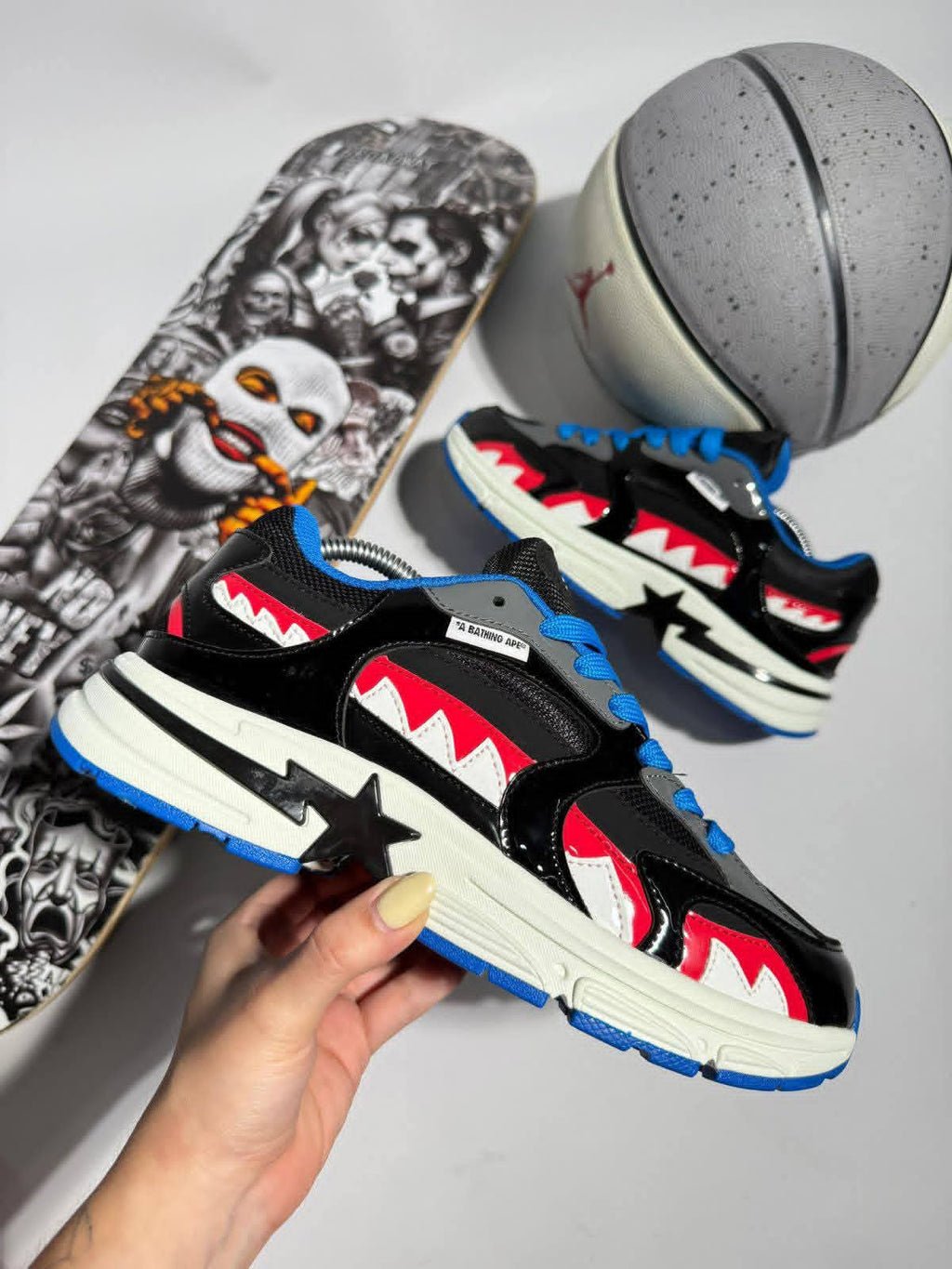 BP® Shark Sta "Patent Black Blue"