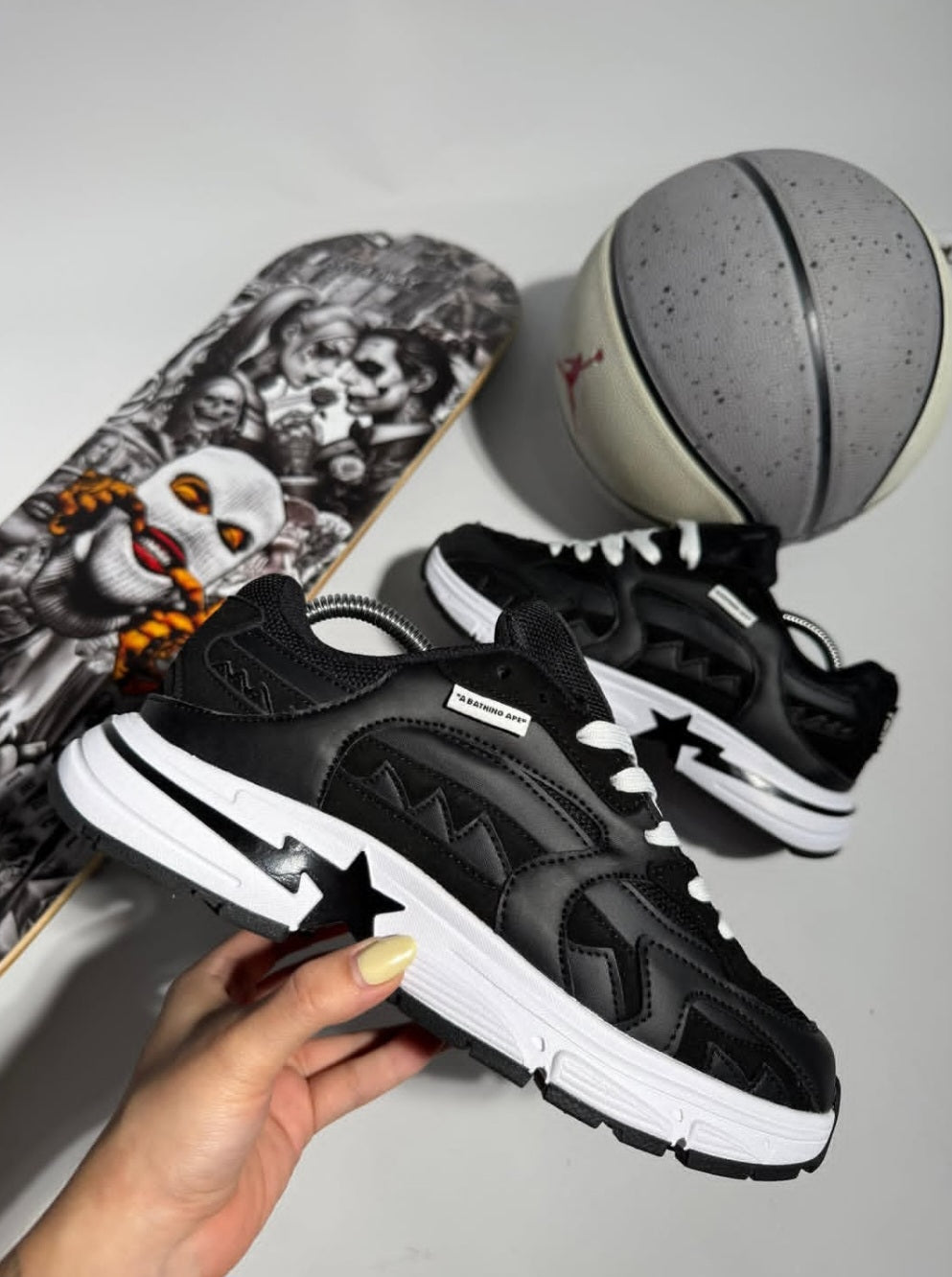 BP® Shark Sta "Black White"