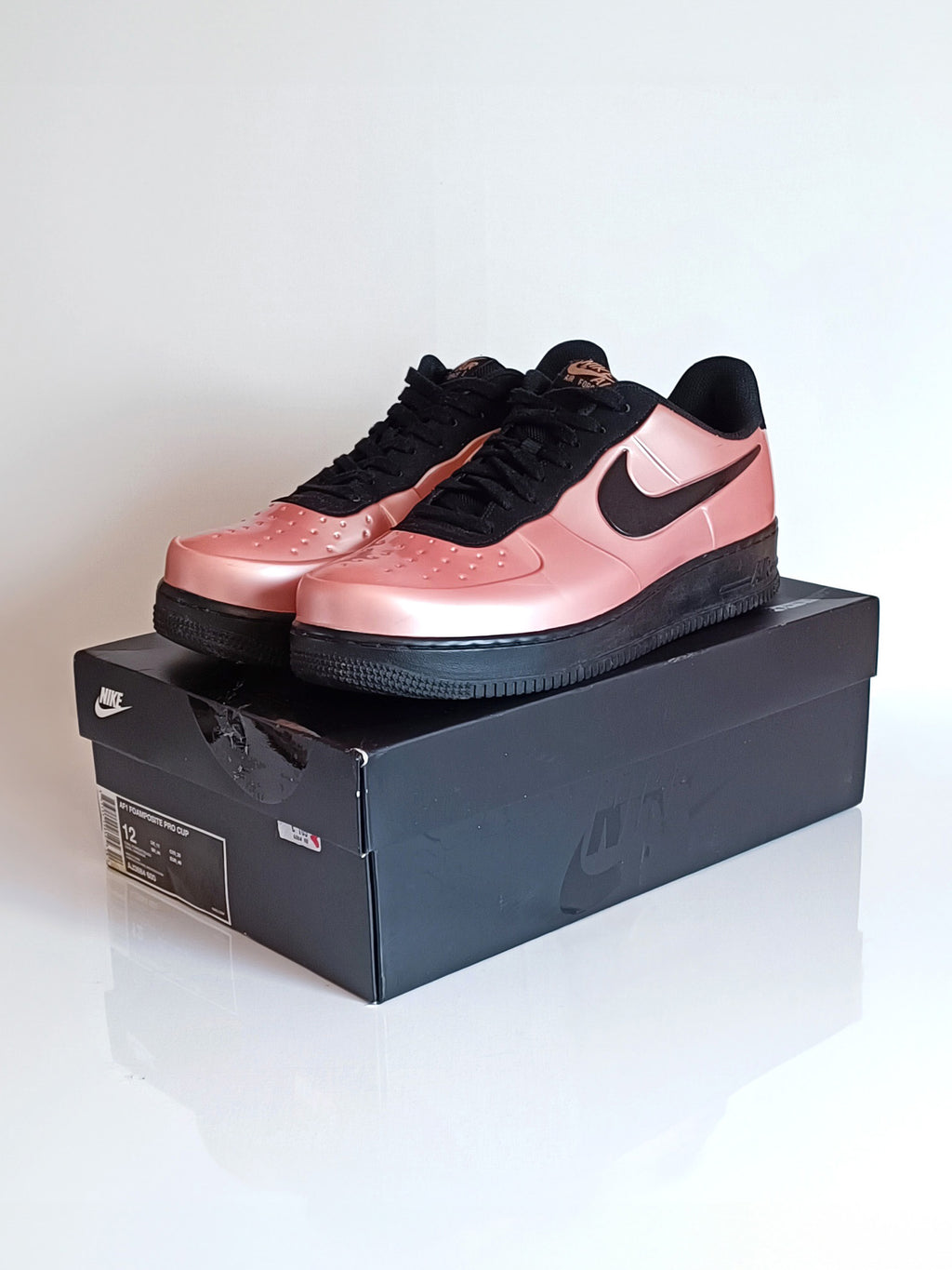 NK® AirForce 1 Foamposite Pro Cup Coral Stardust