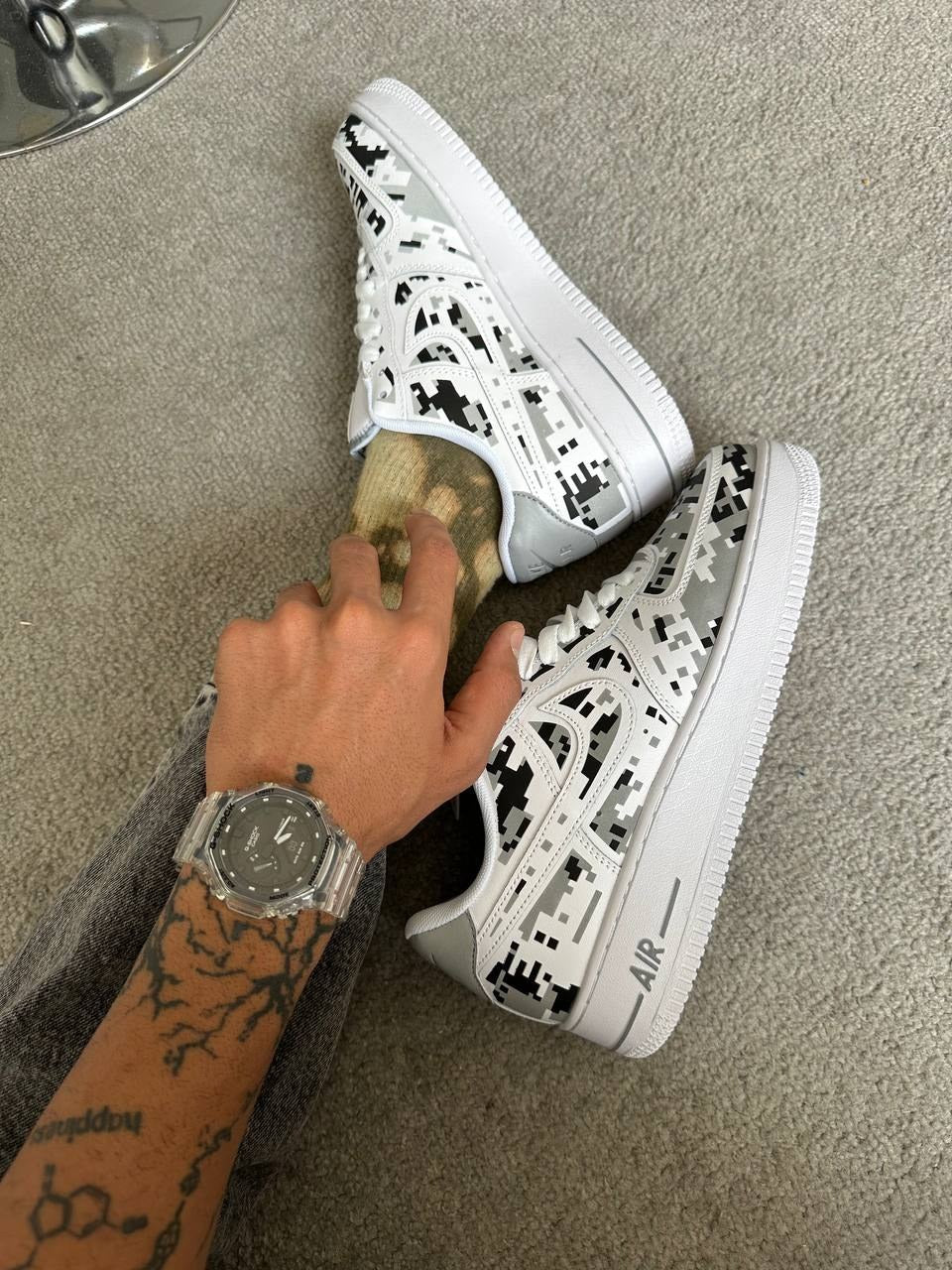 NK® AirForce Low 1 Camuflaje Digi Bajo