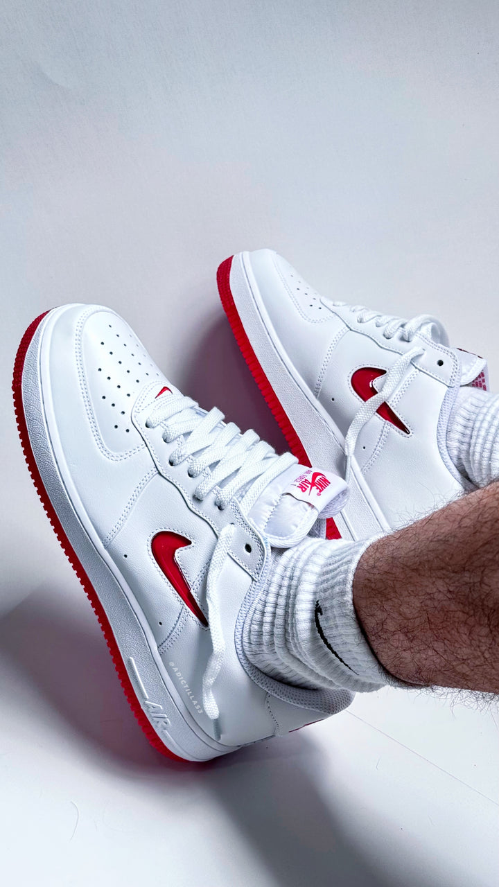 NK® AirForce 1 Low Color of the Month RED