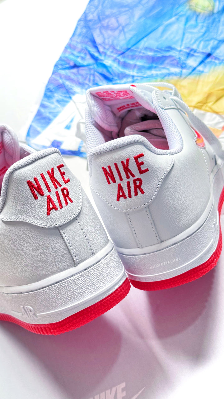 NK® AirForce 1 Low Color of the Month RED