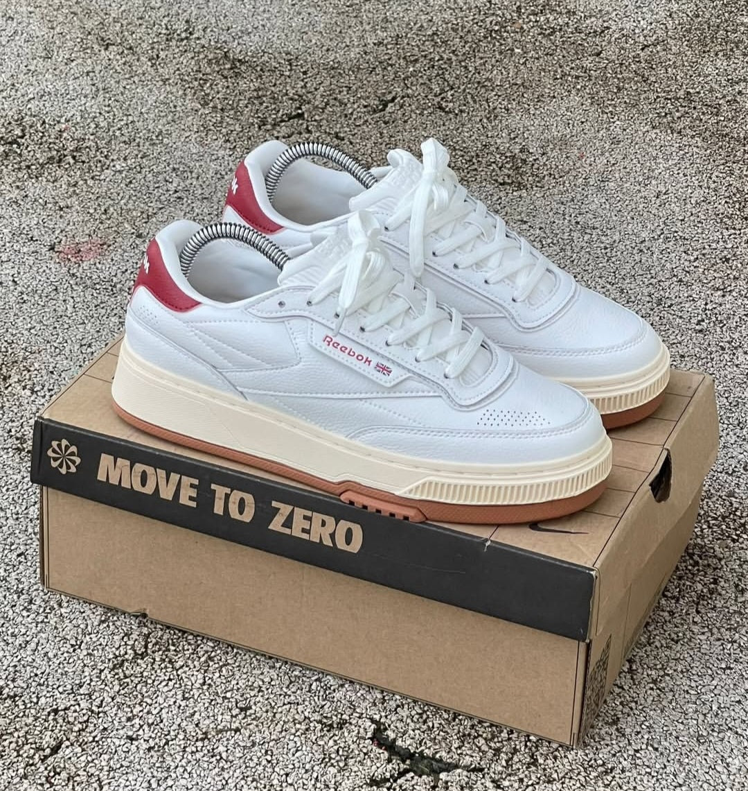 RBK® Club C White+Red