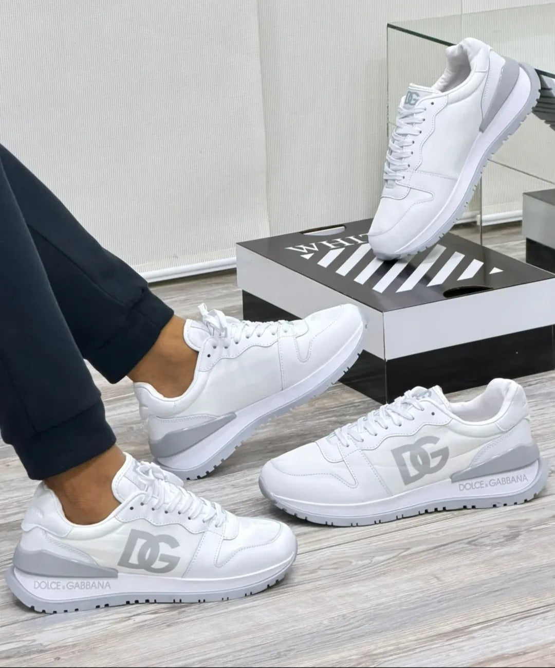 DG® Daymaster Sneaker (White/Grey)
