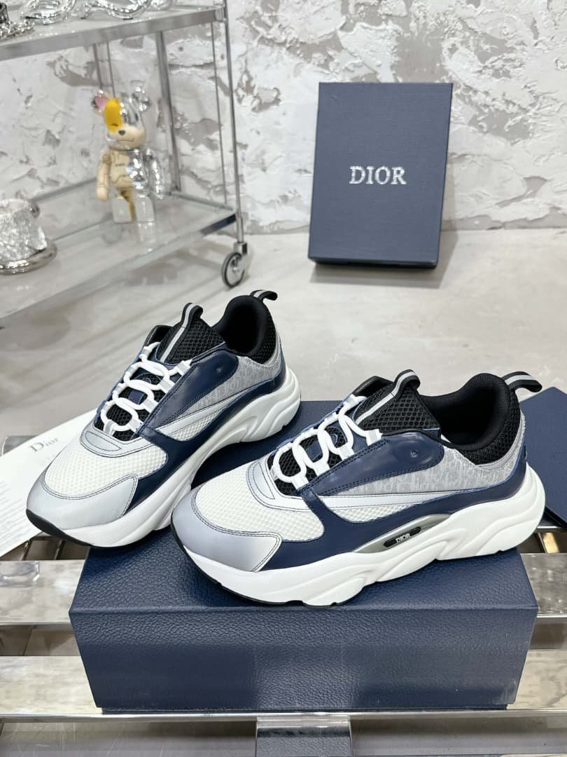 DR® B22 Sneaker "Navy Oblique"