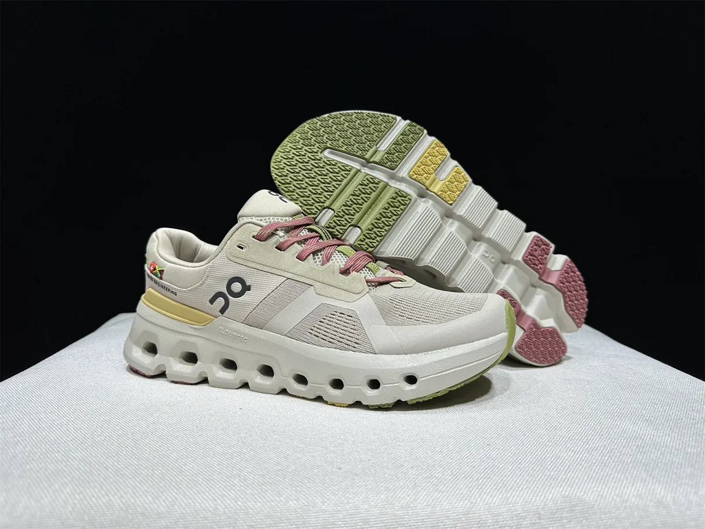 ONCLD® Cloudrunner 2 "Sand / Lime / Pink"