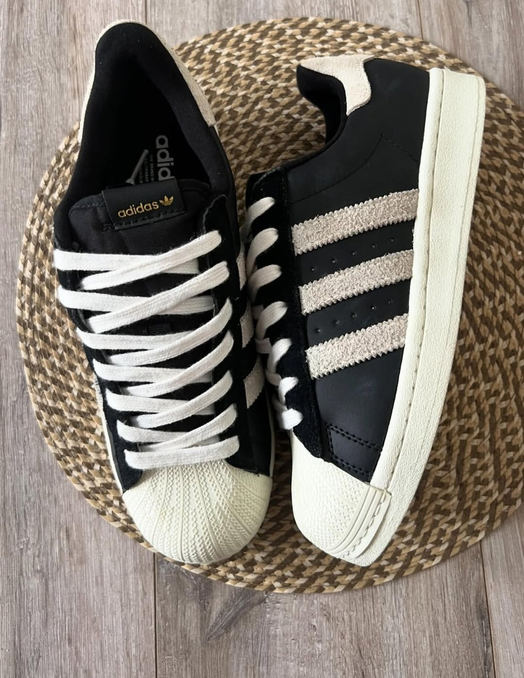 ADS® Superstar "Core Black / Hairy Suede"