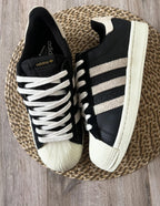 ADS® Superstar "Core Black / Hairy Suede"