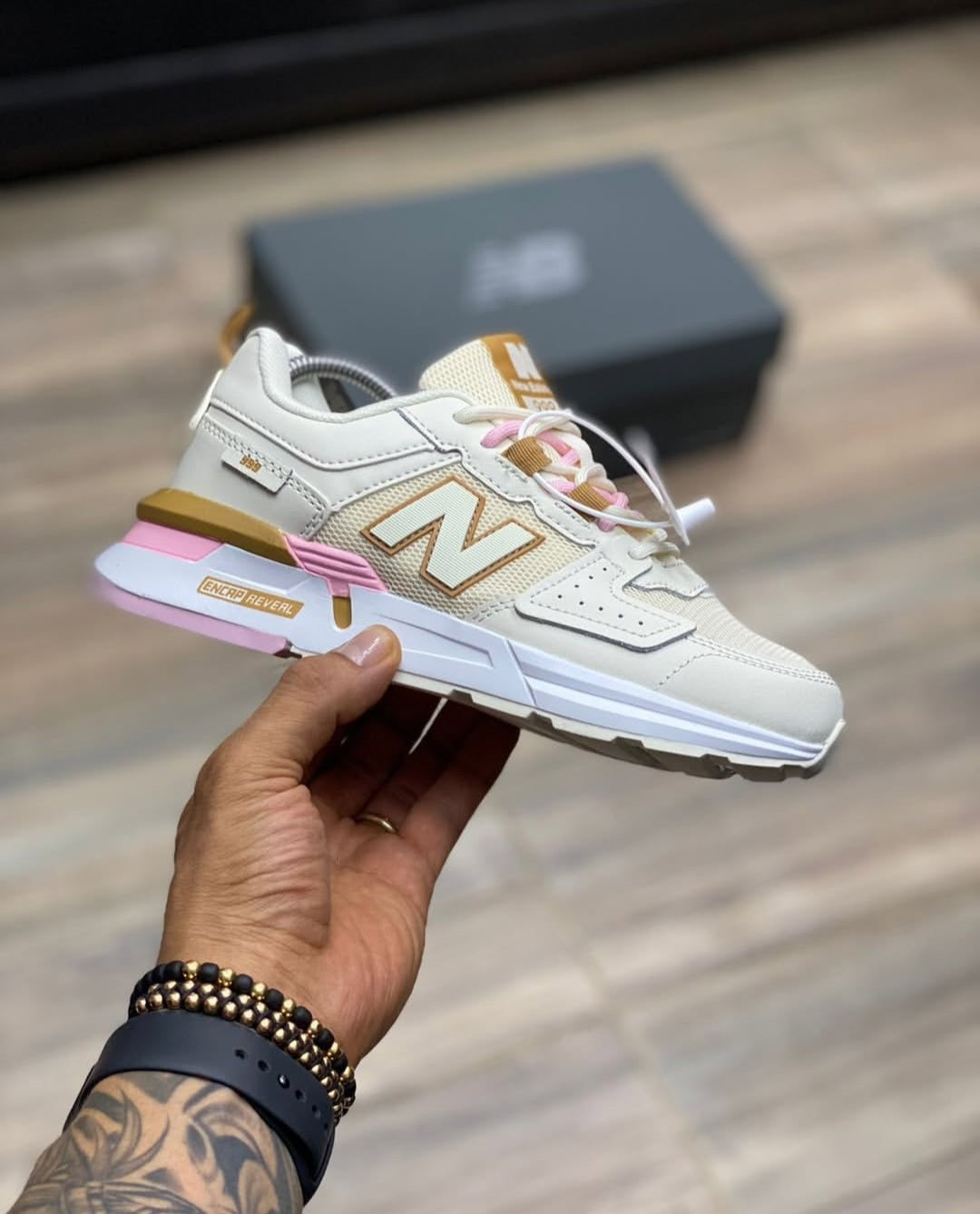 NB® 999 "Cream / Rose Gold"